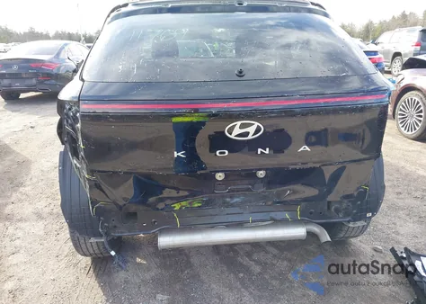 2024 Hyundai Kona Sel из США, поврежденный, VIN KM8HC3AB7RU100514